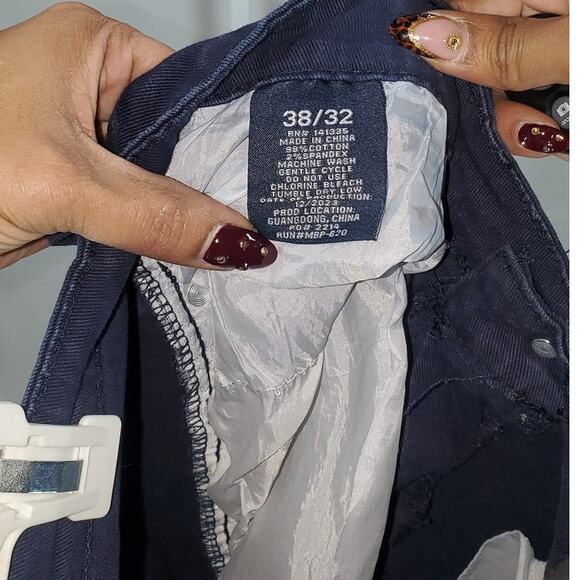 Denim Culture Men’s Blue Skinny Jeans Stretch Fit Size 38x32 - Picture 4 of 6